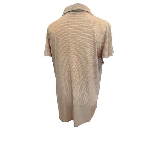 ADRIANNA PAPELI BELL SLEEVE POLKA DOT BLOUSE WOMENS SIZE XL - Picture 2 of 7